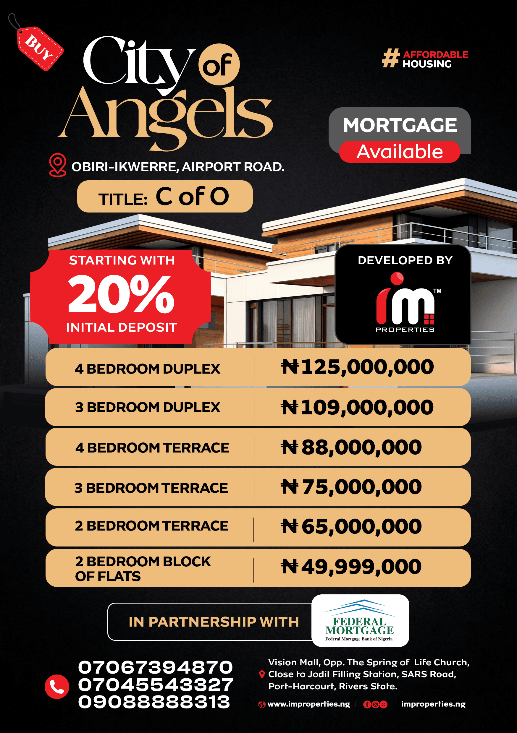 3 Bedroom Terrace 2